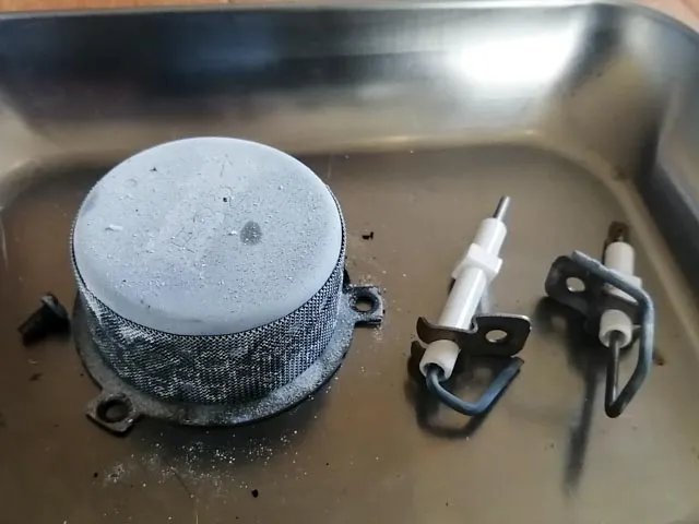 掃除前